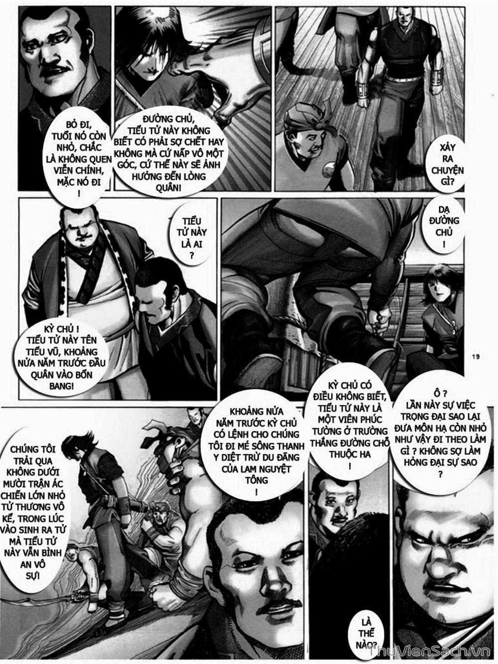 Truyện Tranh Phong Vân Manhua trang 3