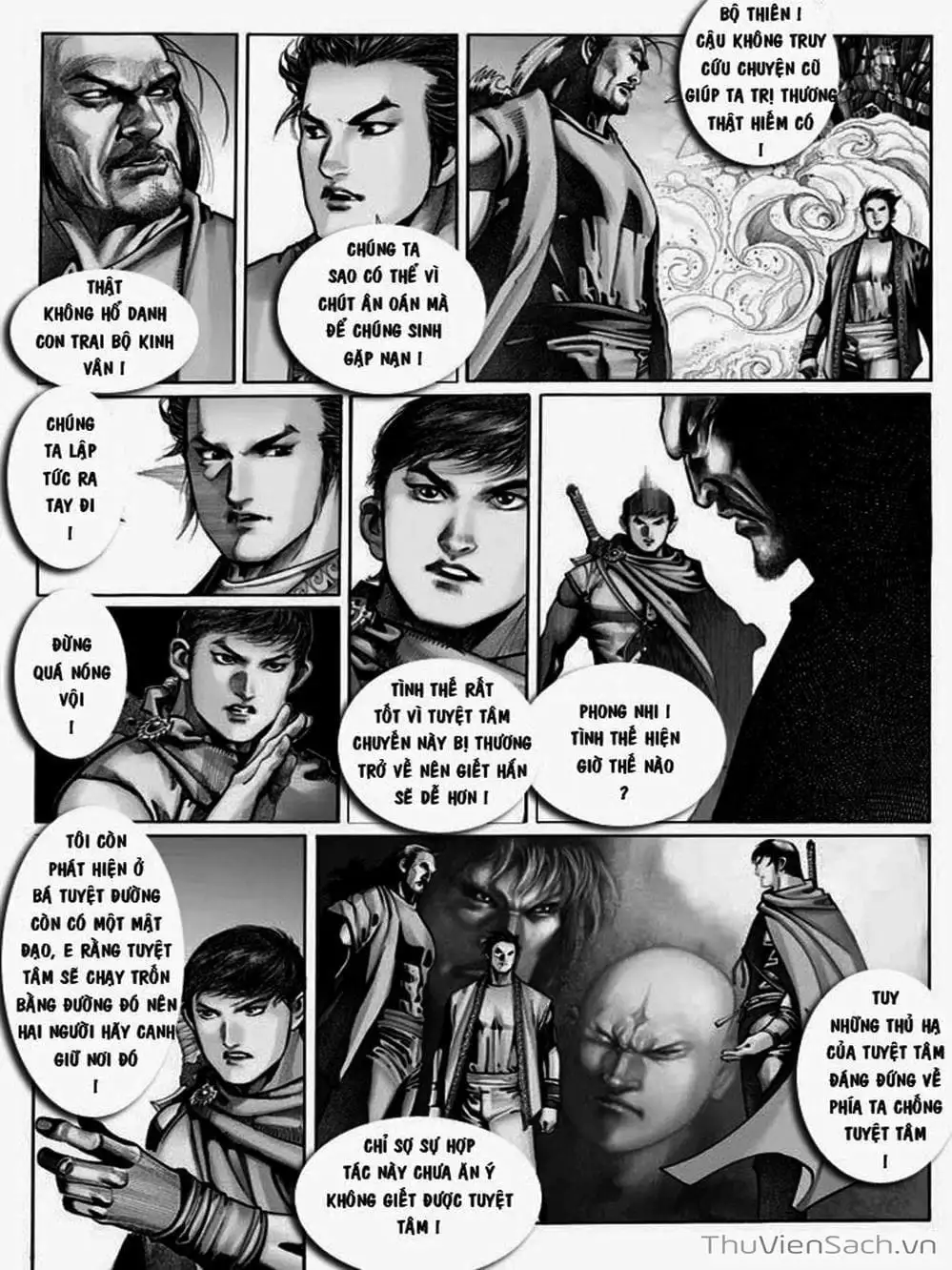 Truyện Tranh Phong Vân Manhua trang 3