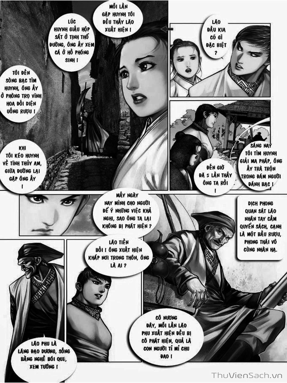 Truyện Tranh Phong Vân Manhua trang 3