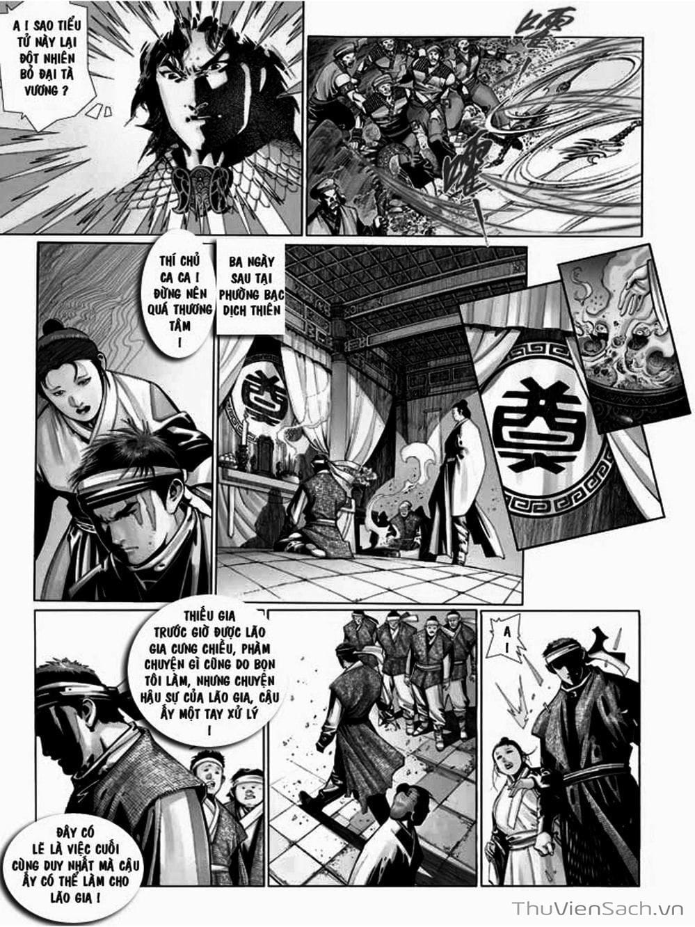 Truyện Tranh Phong Vân Manhua trang 3