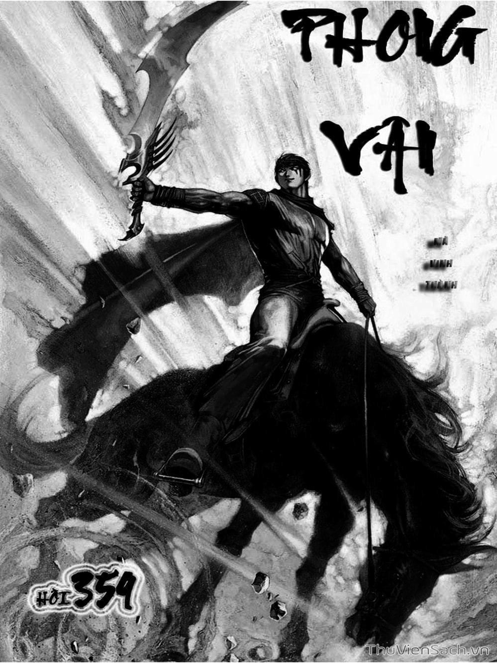 Truyện Tranh Phong Vân Manhua trang 3