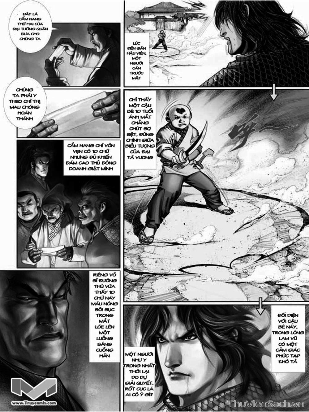 Truyện Tranh Phong Vân Manhua trang 3