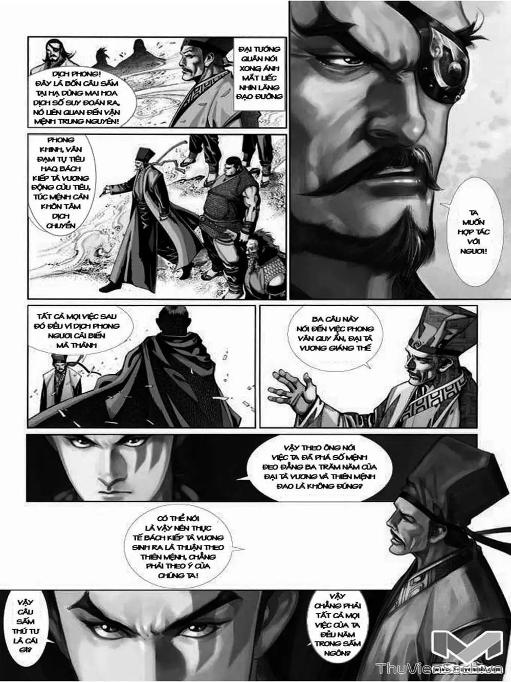 Truyện Tranh Phong Vân Manhua trang 3