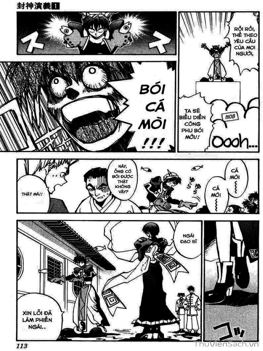 Truyện Tranh Phong Thần Diễn Nghĩa - Houshin Engi trang 4