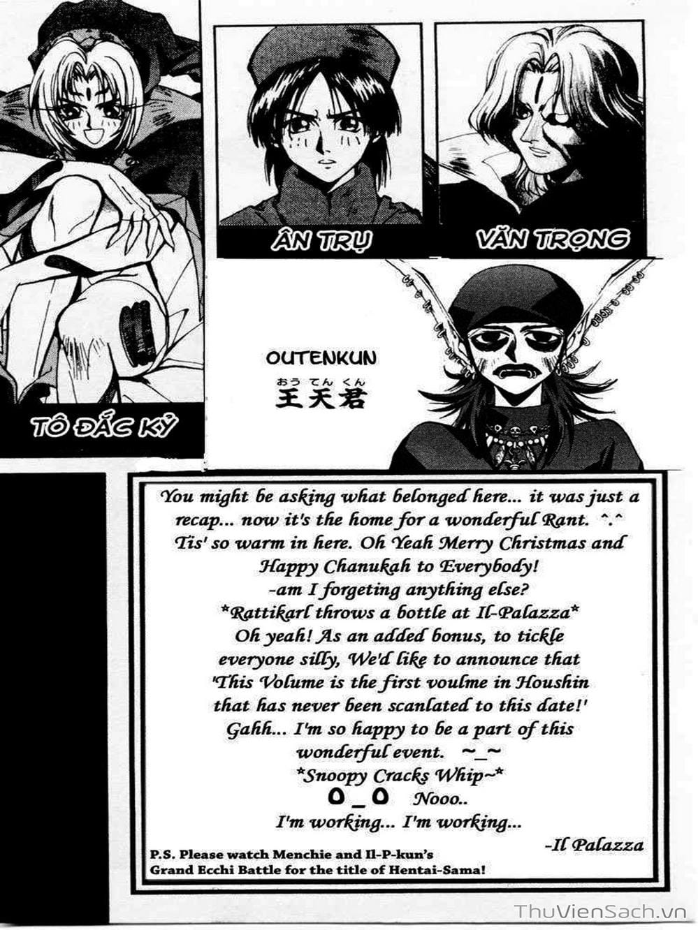 Truyện Tranh Phong Thần Diễn Nghĩa - Houshin Engi trang 4