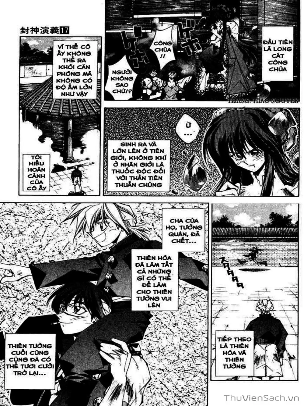 Truyện Tranh Phong Thần Diễn Nghĩa - Houshin Engi trang 4