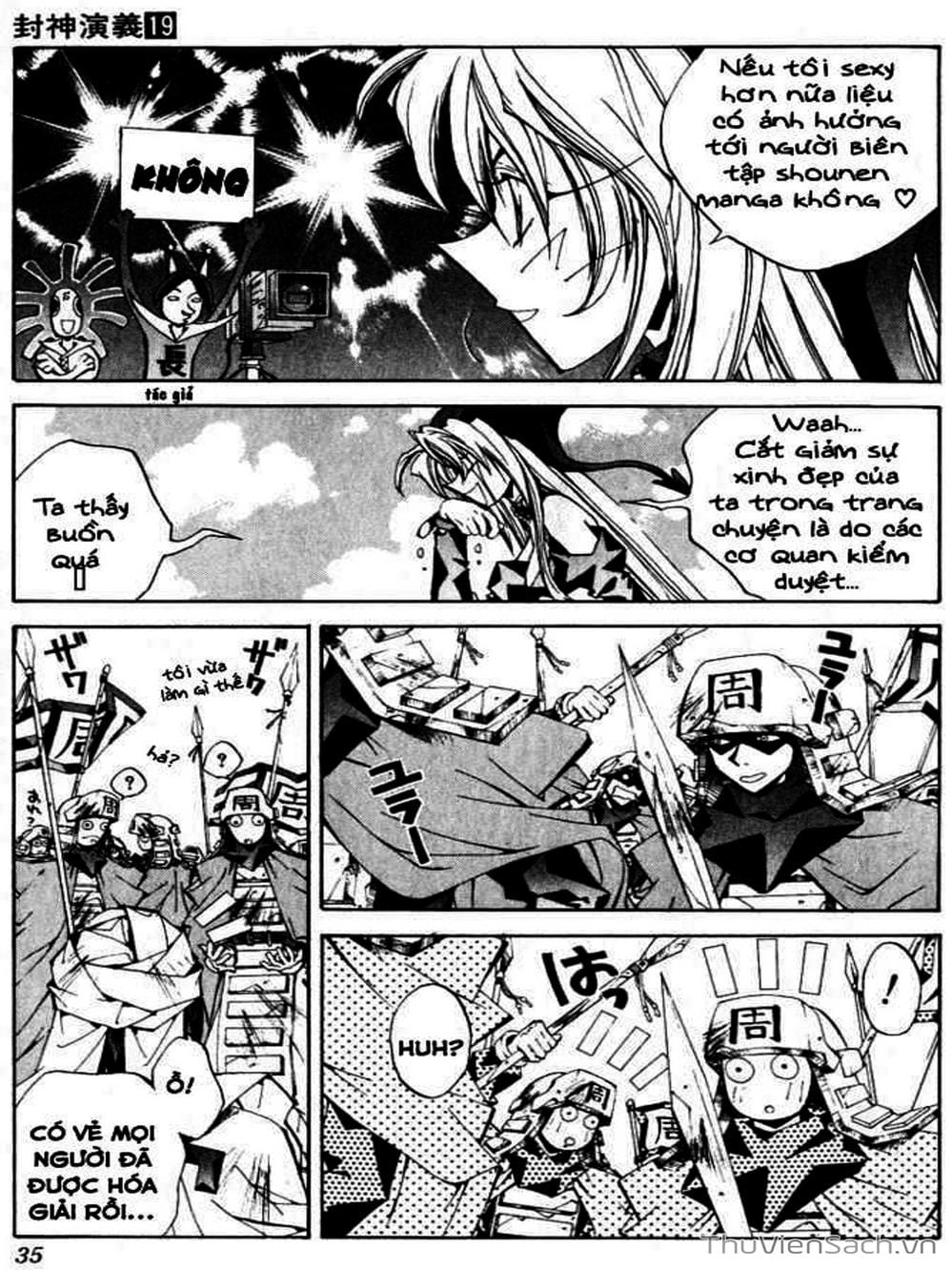 Truyện Tranh Phong Thần Diễn Nghĩa - Houshin Engi trang 4