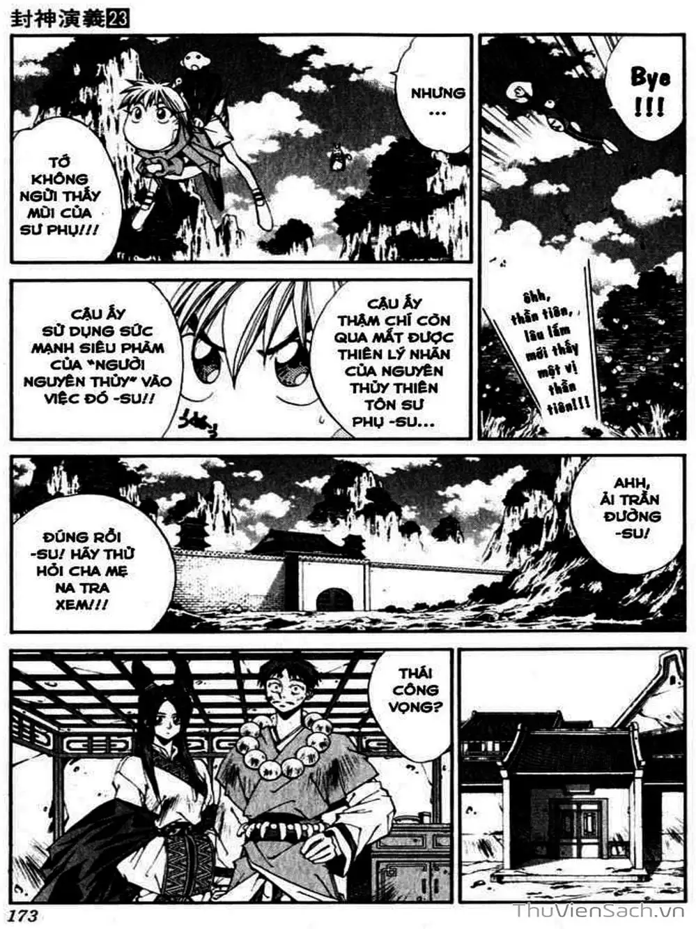 Truyện Tranh Phong Thần Diễn Nghĩa - Houshin Engi trang 4