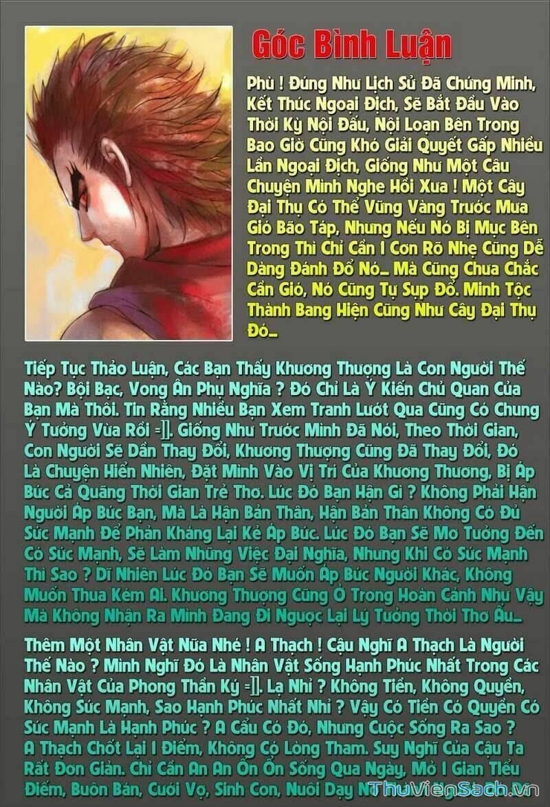 Truyện Tranh Phong Thần Ký trang 4