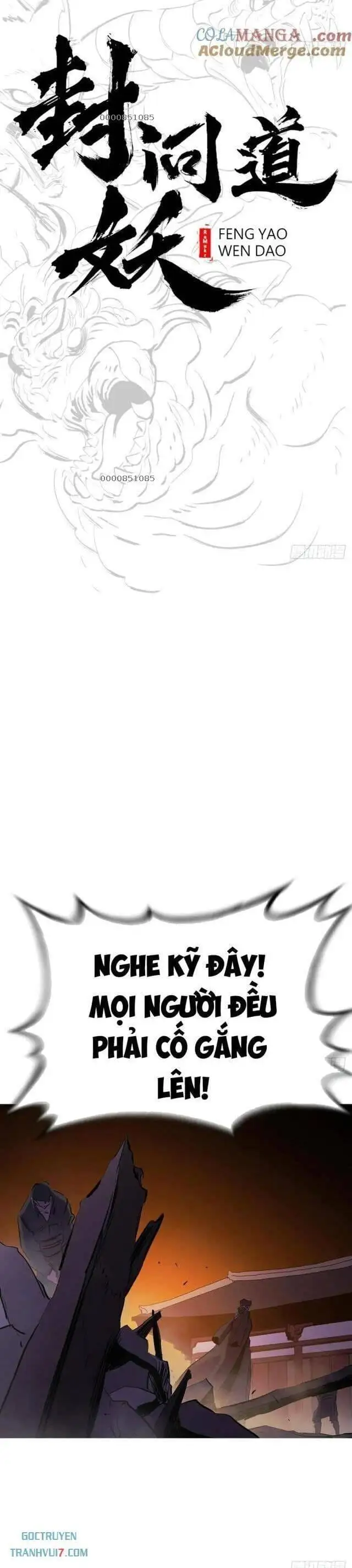 Truyện Tranh Phong Yêu Vấn Đạo trang 7