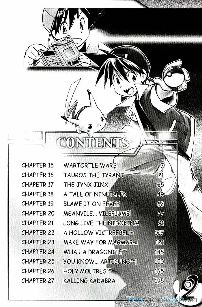 Truyện Tranh Thú Cưng Đặc Biệt - Pokemon Special trang 5