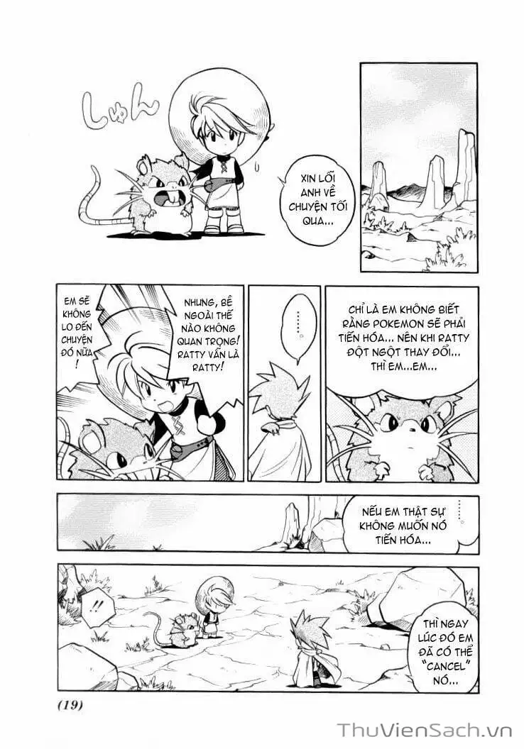 Truyện Tranh Thú Cưng Đặc Biệt - Pokemon Special trang 5