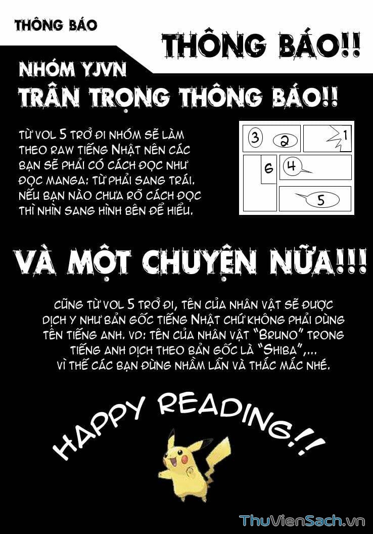 Truyện Tranh Thú Cưng Đặc Biệt - Pokemon Special trang 5