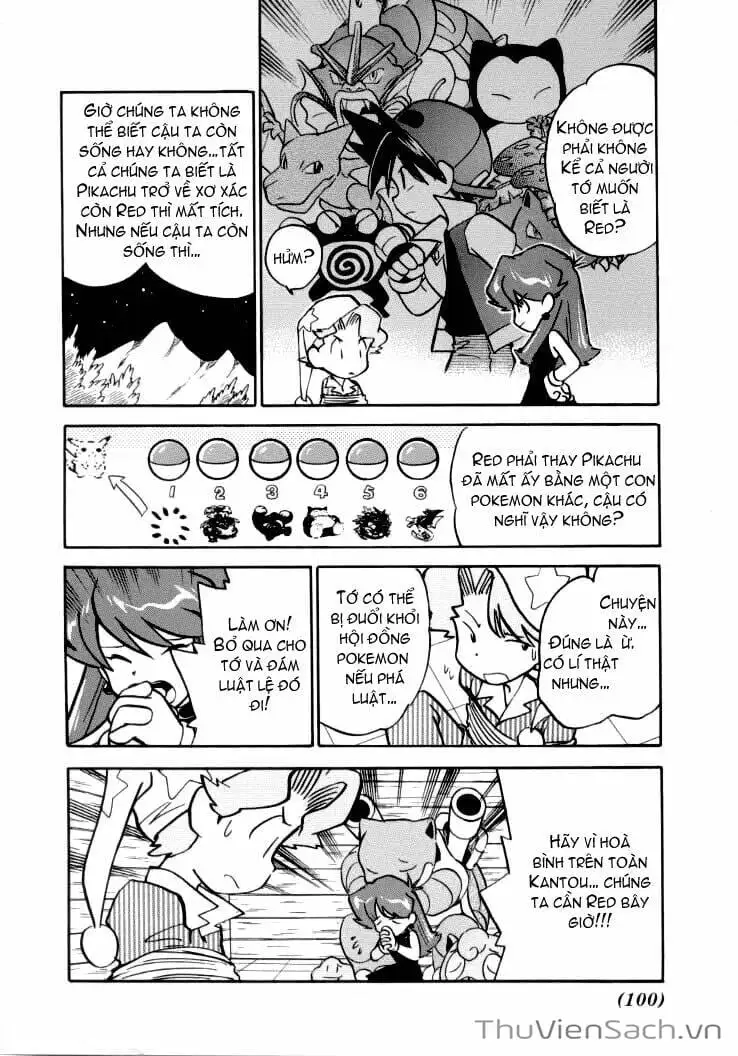 Truyện Tranh Thú Cưng Đặc Biệt - Pokemon Special trang 5