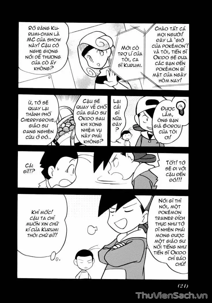 Truyện Tranh Thú Cưng Đặc Biệt - Pokemon Special trang 5