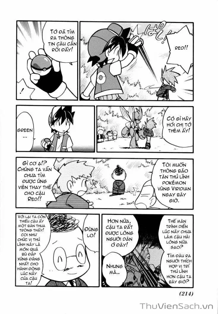 Truyện Tranh Thú Cưng Đặc Biệt - Pokemon Special trang 5