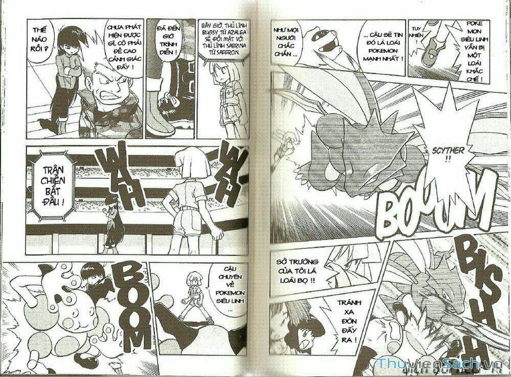 Truyện Tranh Thú Cưng Đặc Biệt - Pokemon Special trang 5