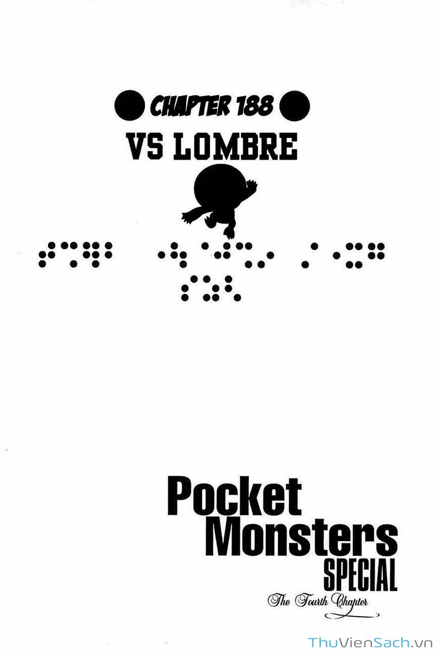 Truyện Tranh Thú Cưng Đặc Biệt - Pokemon Special trang 5