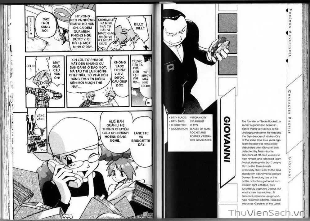 Truyện Tranh Thú Cưng Đặc Biệt - Pokemon Special trang 5