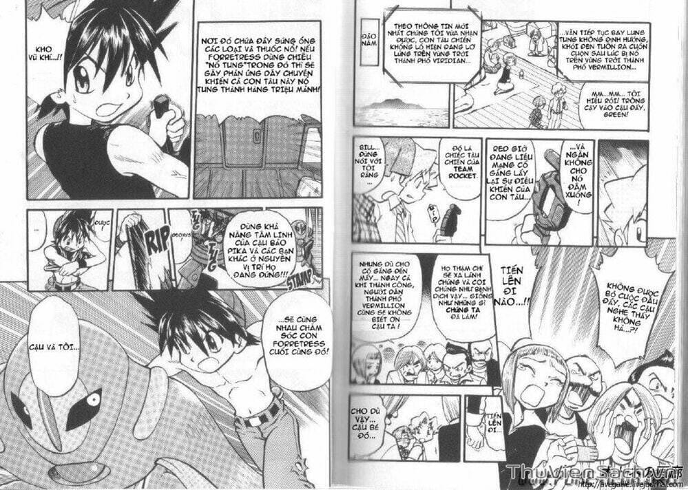 Truyện Tranh Thú Cưng Đặc Biệt - Pokemon Special trang 5