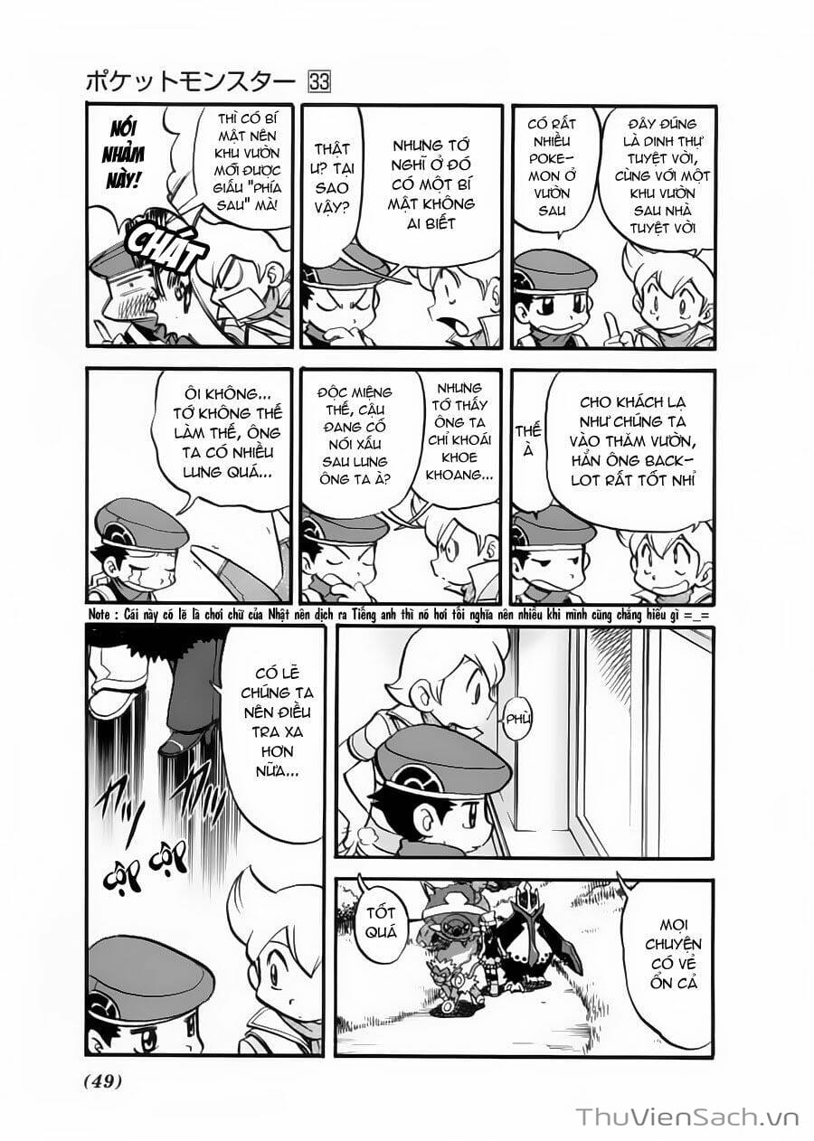 Truyện Tranh Thú Cưng Đặc Biệt - Pokemon Special trang 5