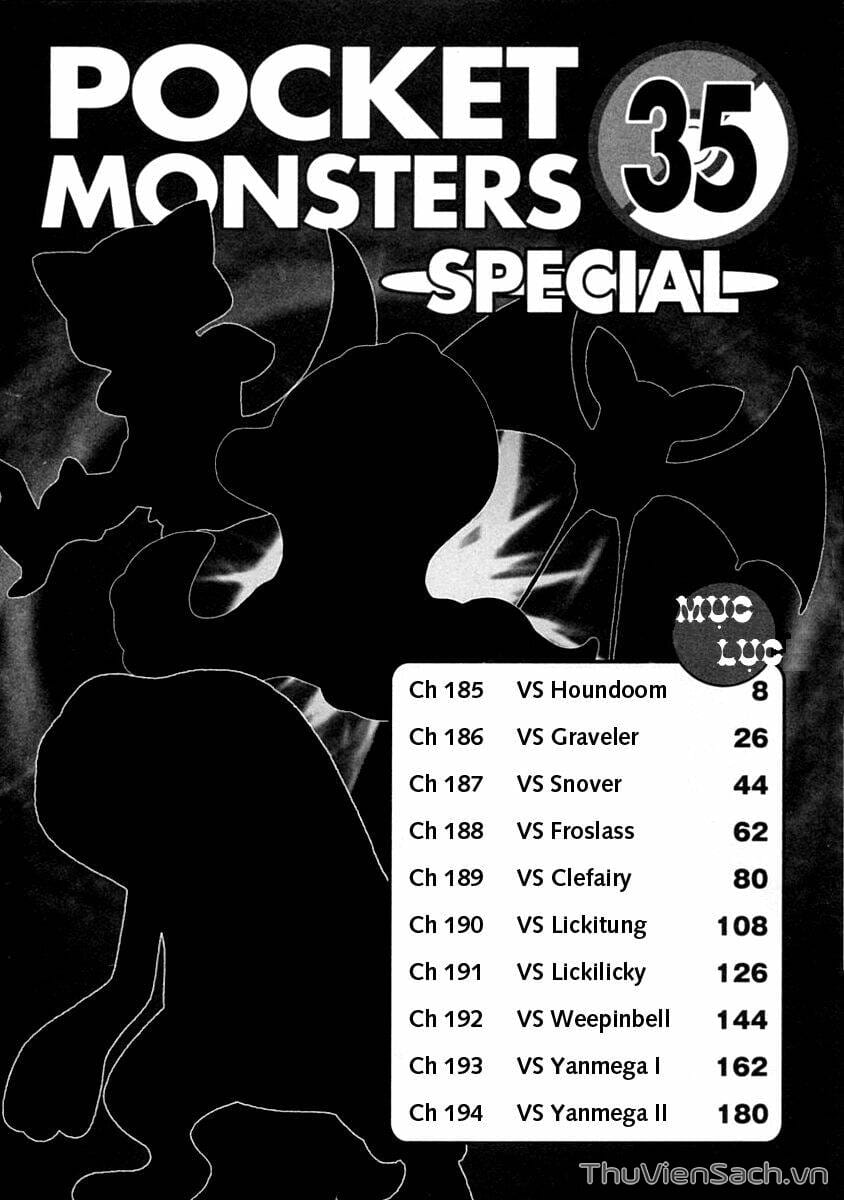 Truyện Tranh Thú Cưng Đặc Biệt - Pokemon Special trang 5