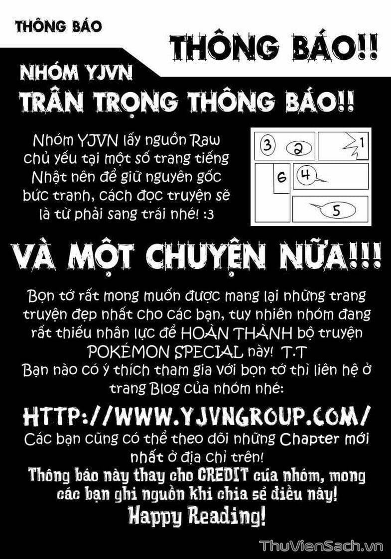Truyện Tranh Thú Cưng Đặc Biệt - Pokemon Special trang 5