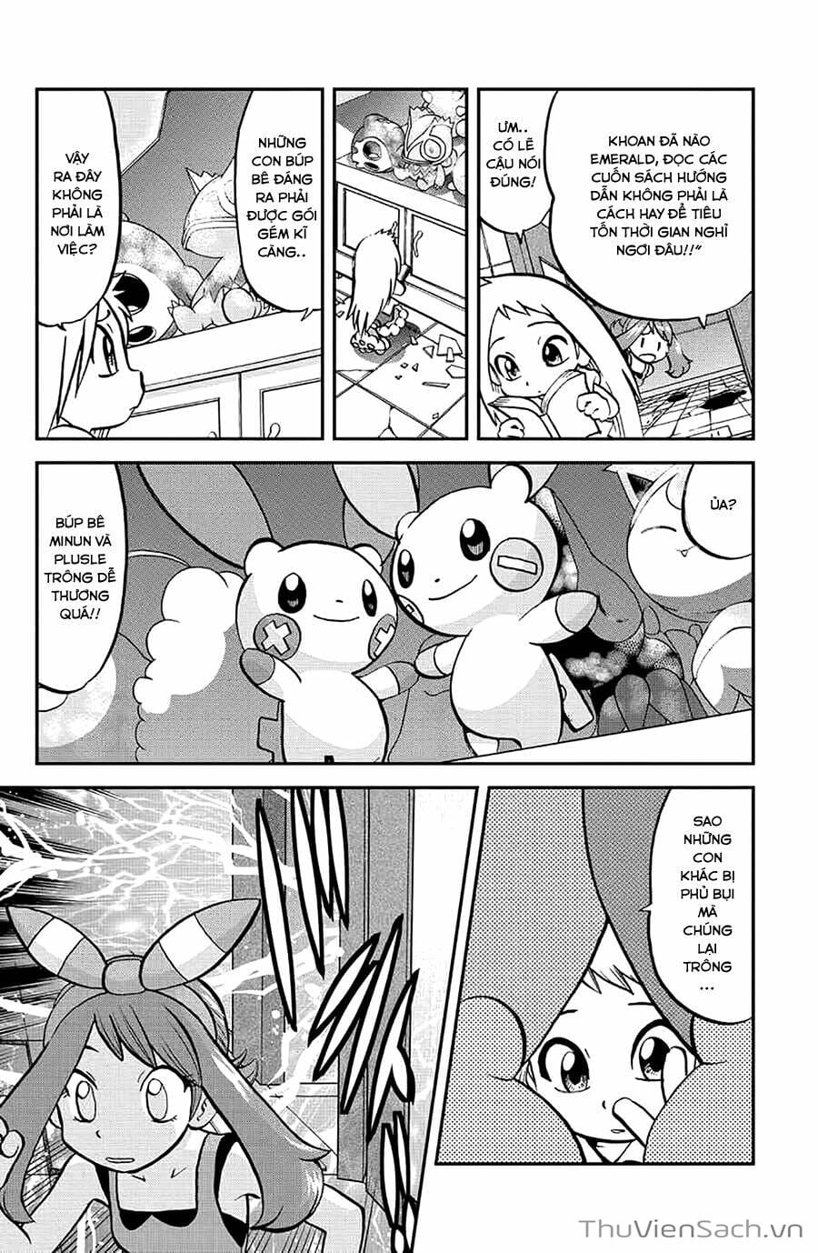 Truyện Tranh Thú Cưng Đặc Biệt - Pokemon Special trang 5