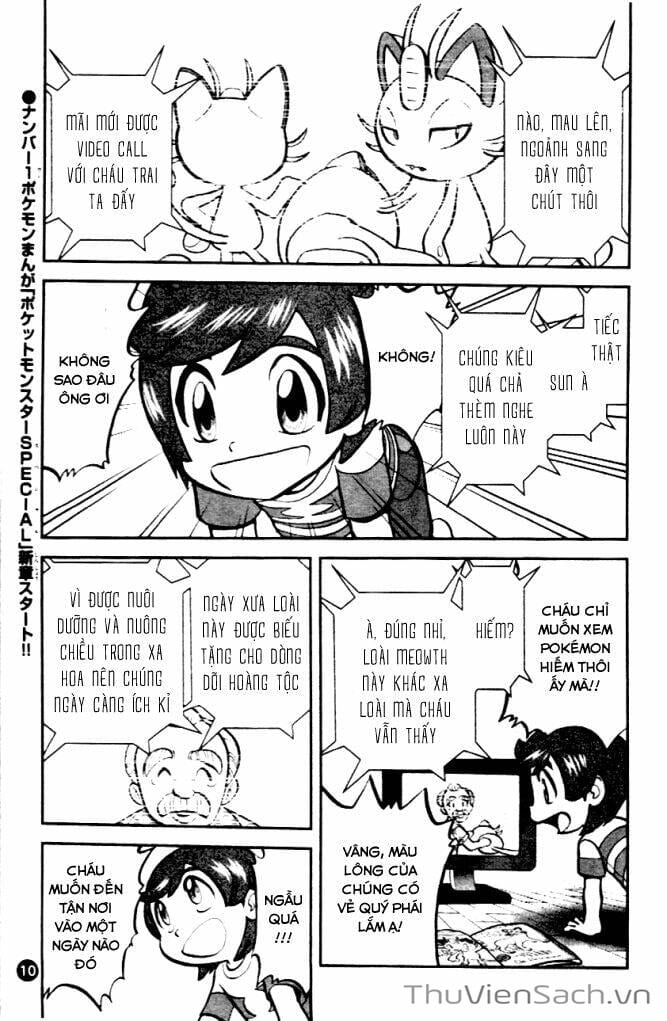Truyện Tranh Thú Cưng Đặc Biệt - Pokemon Special trang 5