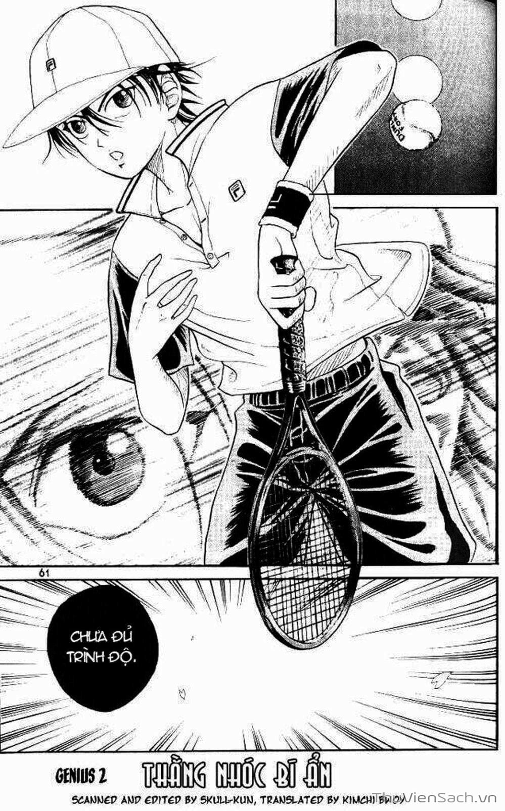Truyện Tranh Hoàng Tử Tennis - Prince Of Tennis trang 3