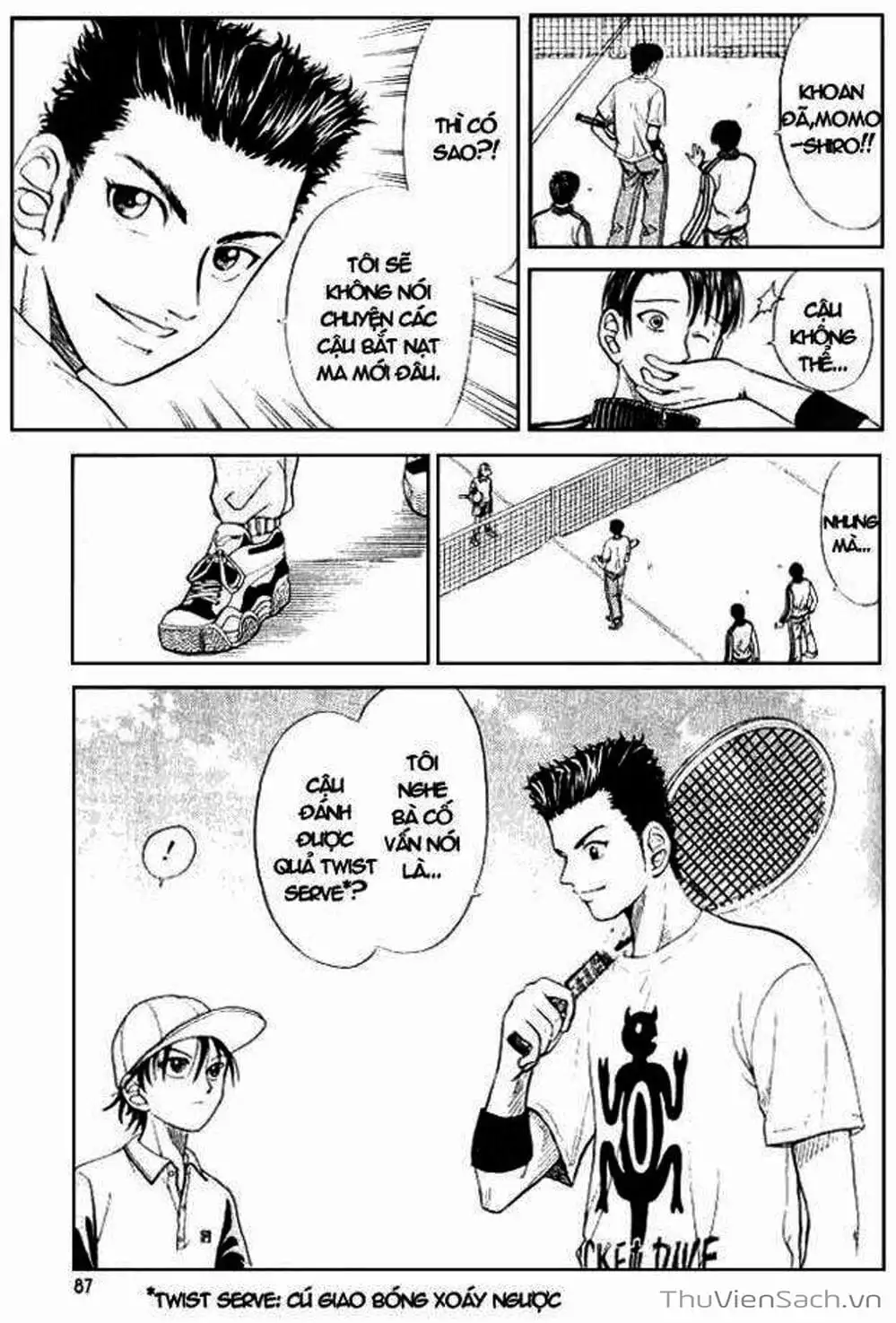 Truyện Tranh Hoàng Tử Tennis - Prince Of Tennis trang 3