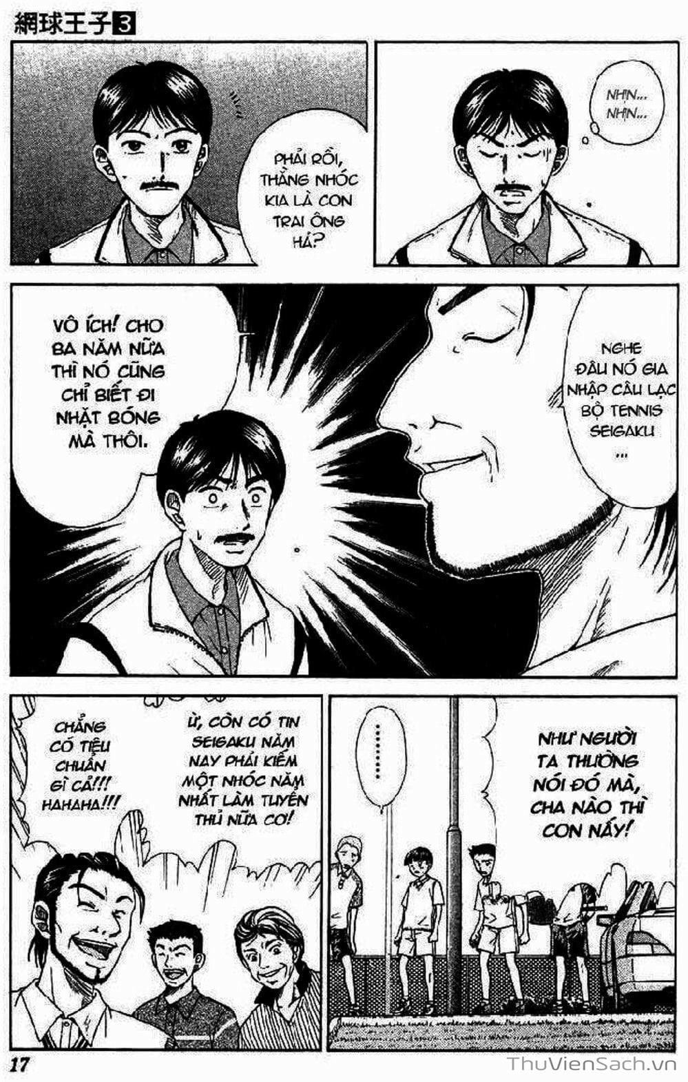 Truyện Tranh Hoàng Tử Tennis - Prince Of Tennis trang 3