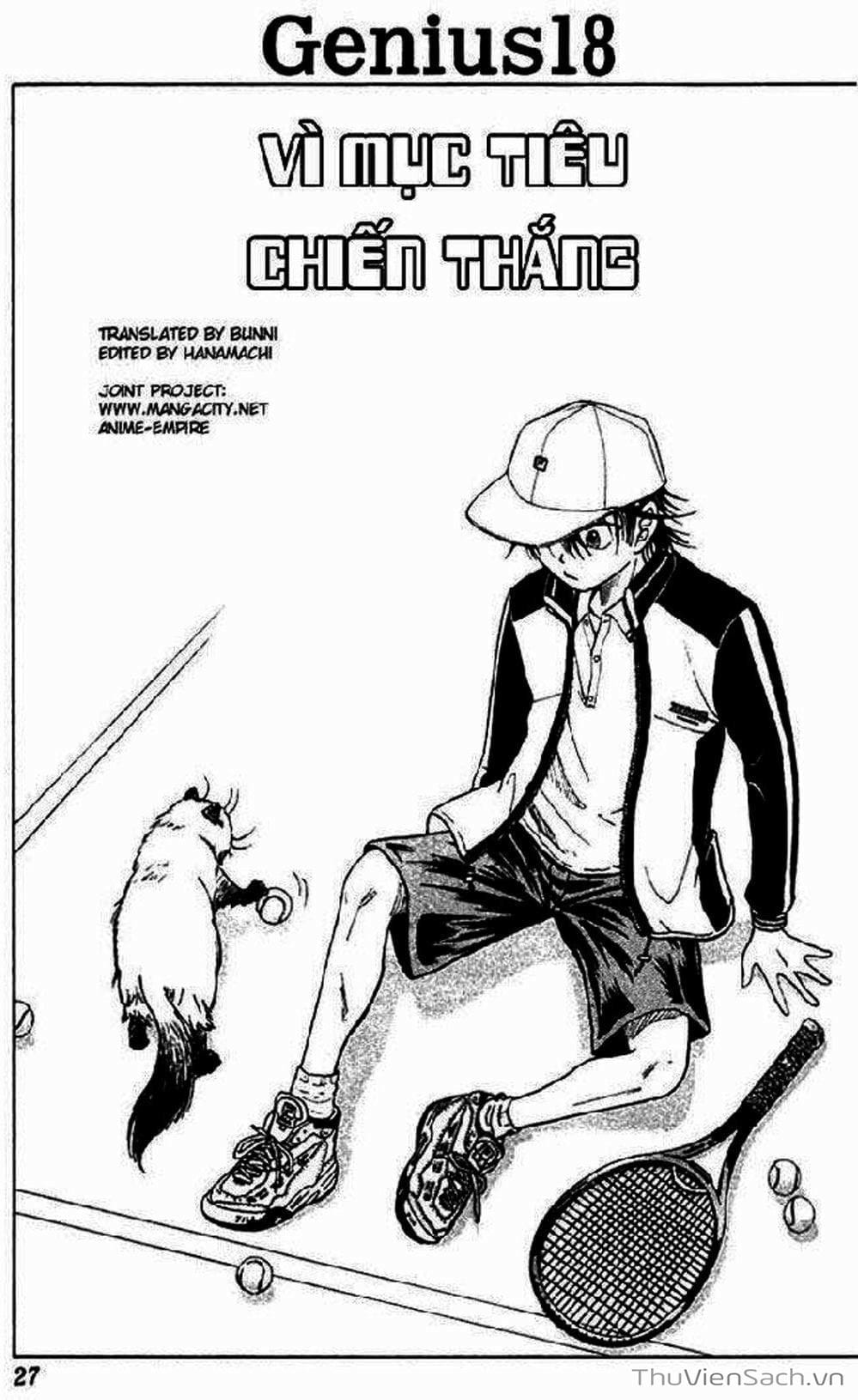 Truyện Tranh Hoàng Tử Tennis - Prince Of Tennis trang 3