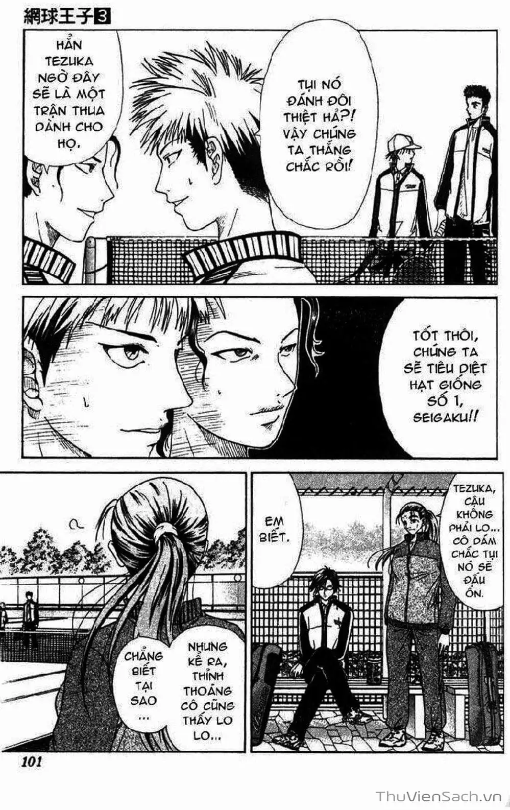 Truyện Tranh Hoàng Tử Tennis - Prince Of Tennis trang 3