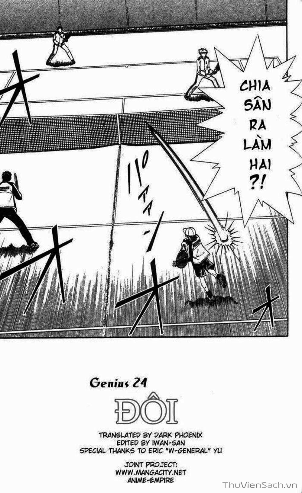Truyện Tranh Hoàng Tử Tennis - Prince Of Tennis trang 3