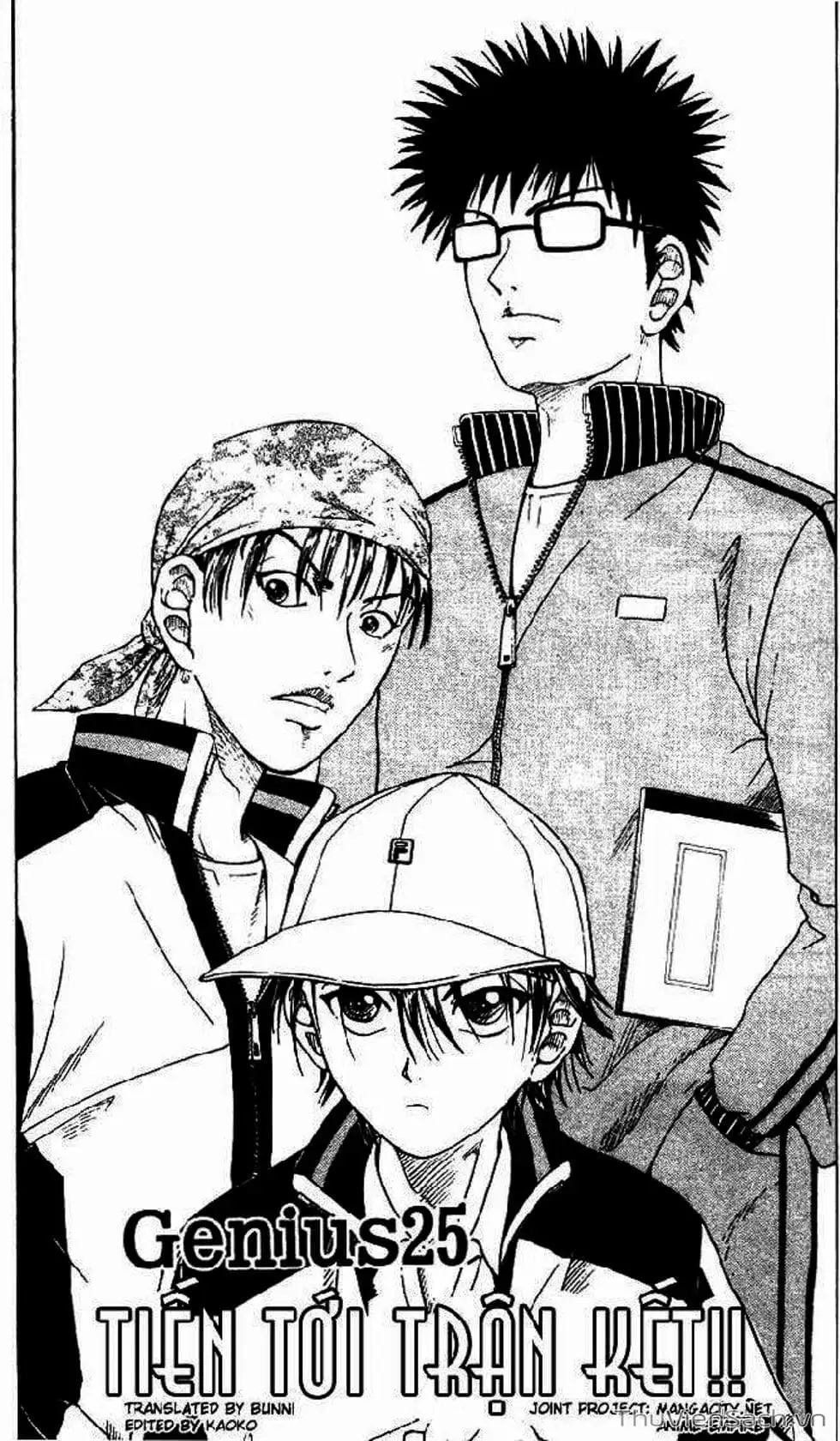 Truyện Tranh Hoàng Tử Tennis - Prince Of Tennis trang 3