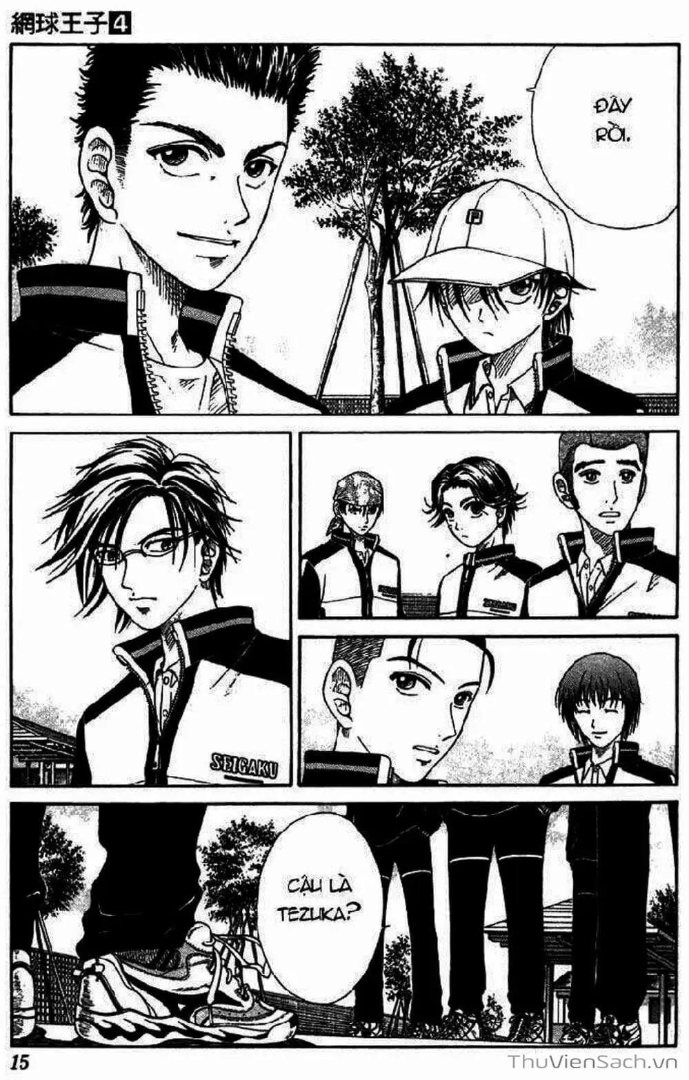 Truyện Tranh Hoàng Tử Tennis - Prince Of Tennis trang 3