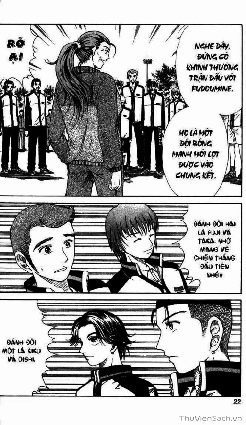 Truyện Tranh Hoàng Tử Tennis - Prince Of Tennis trang 3