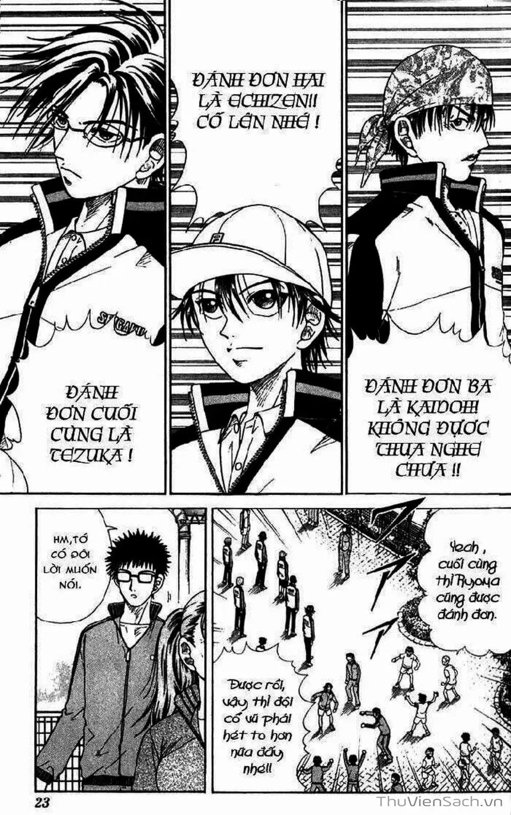 Truyện Tranh Hoàng Tử Tennis - Prince Of Tennis trang 3