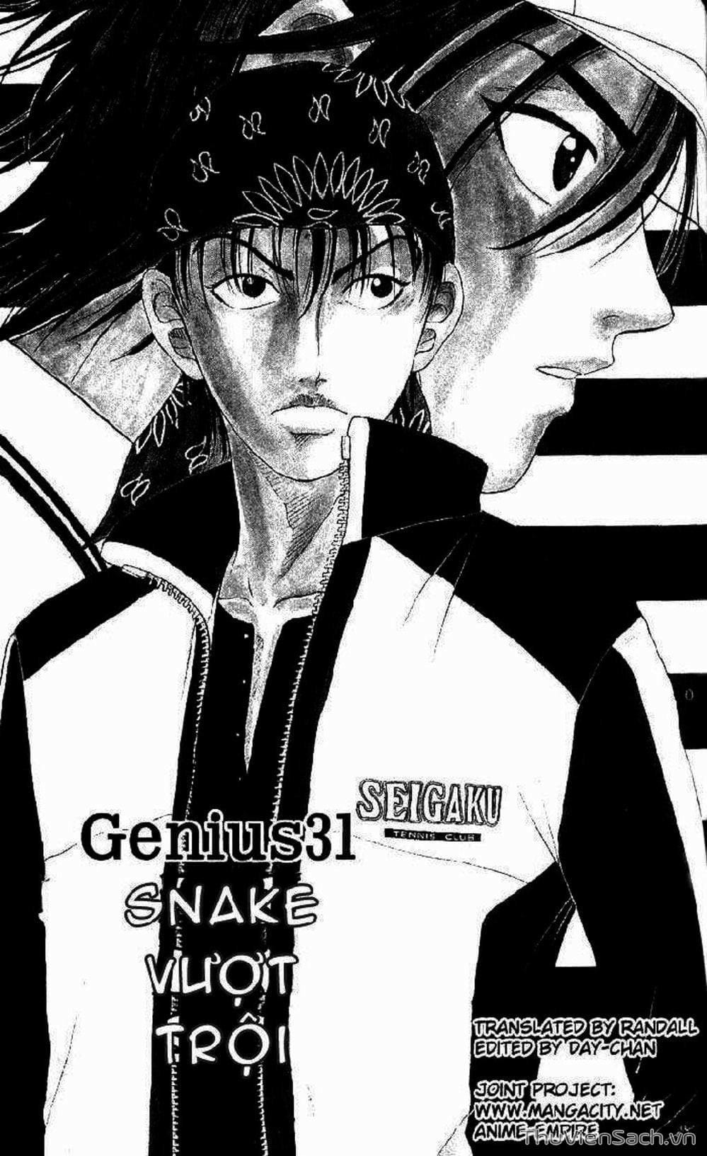 Truyện Tranh Hoàng Tử Tennis - Prince Of Tennis trang 3