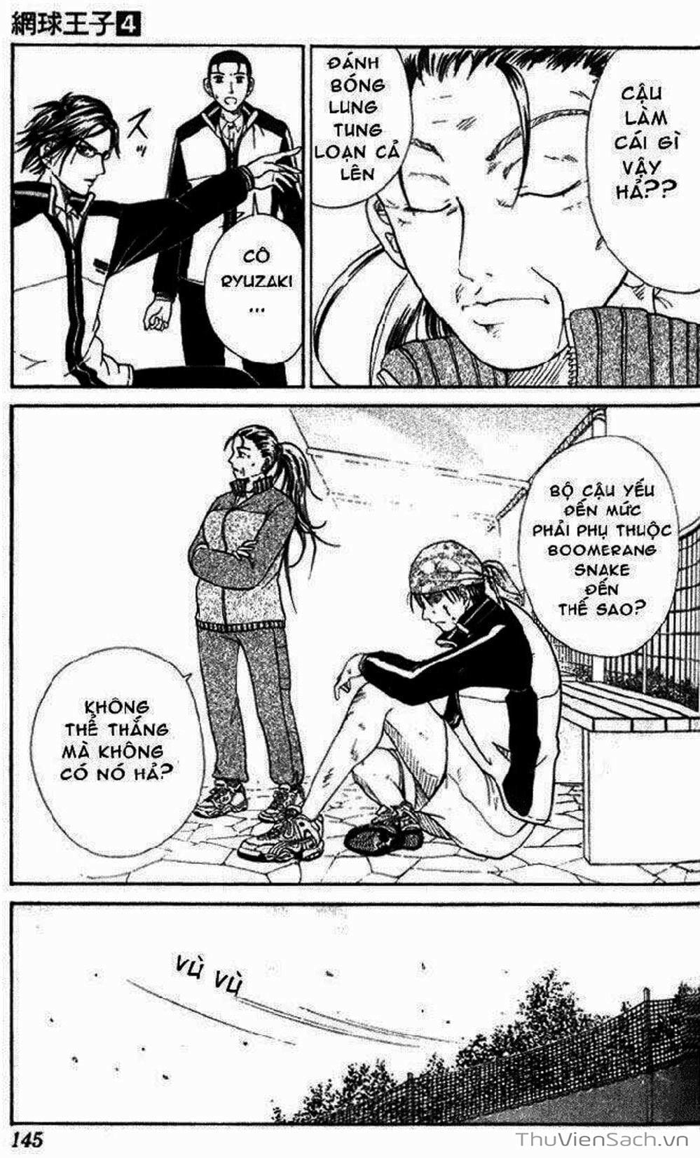 Truyện Tranh Hoàng Tử Tennis - Prince Of Tennis trang 3