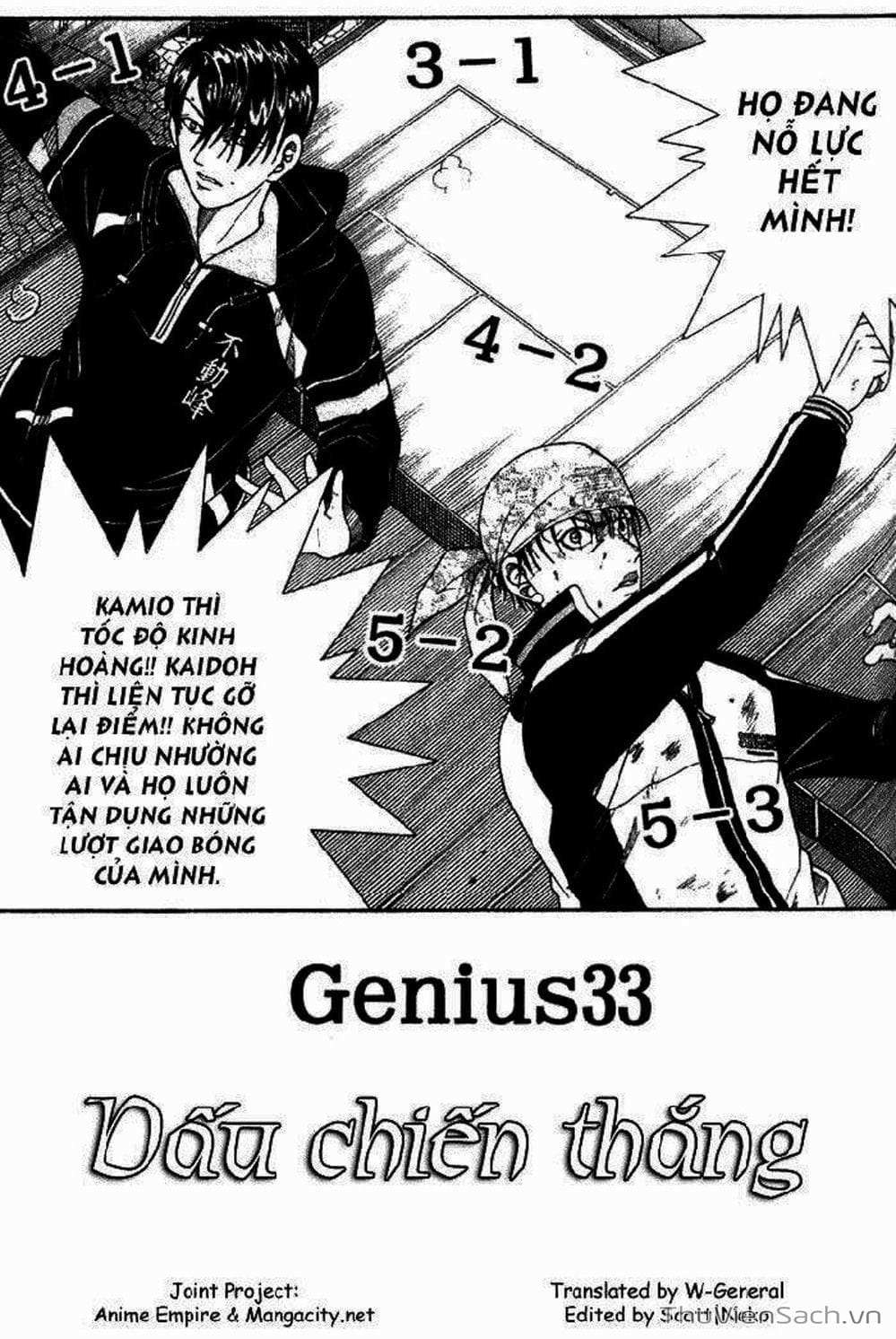 Truyện Tranh Hoàng Tử Tennis - Prince Of Tennis trang 3