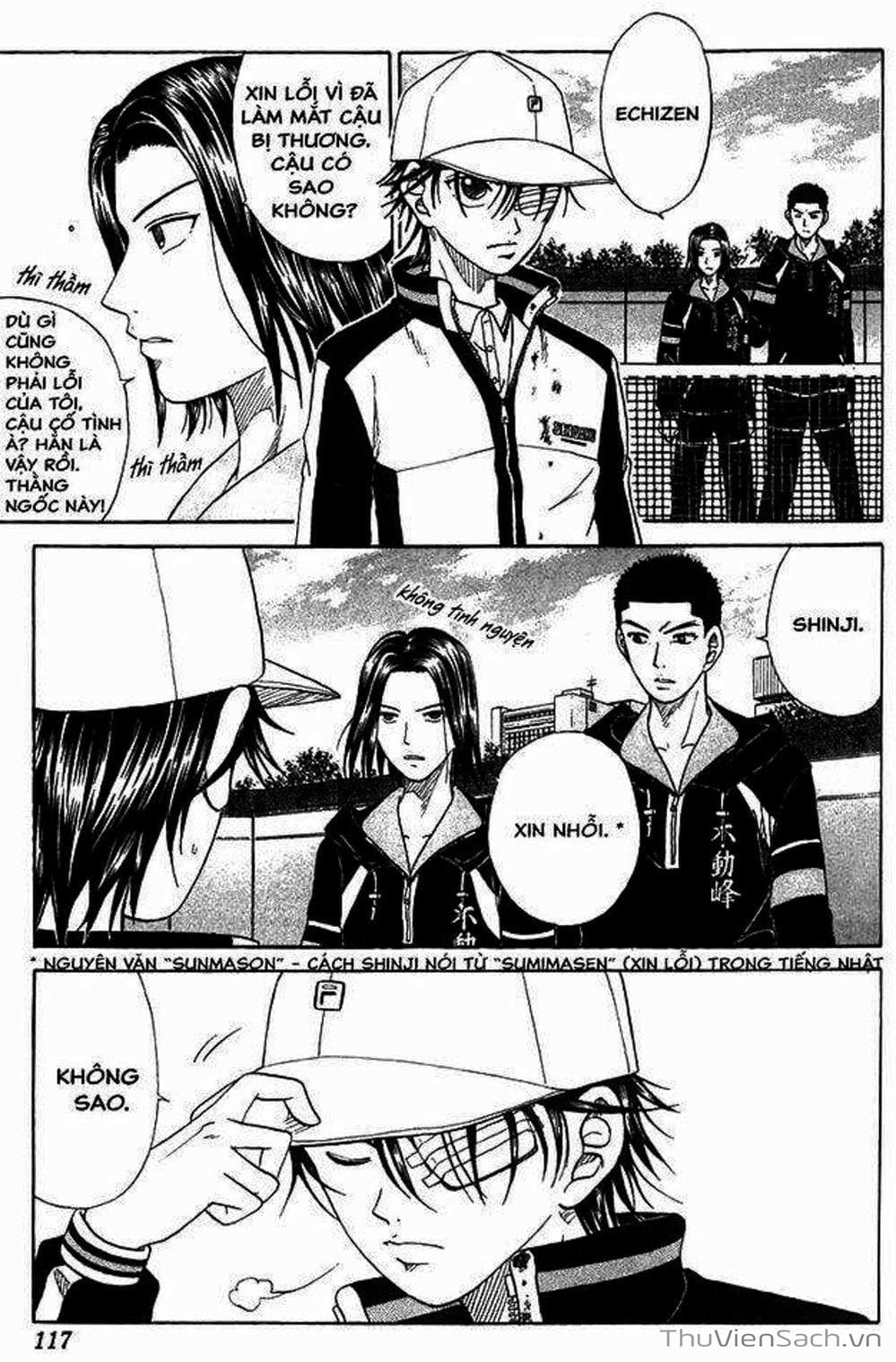 Truyện Tranh Hoàng Tử Tennis - Prince Of Tennis trang 3