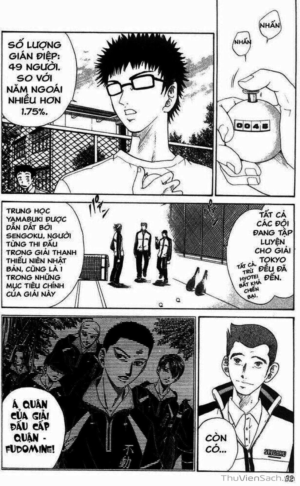 Truyện Tranh Hoàng Tử Tennis - Prince Of Tennis trang 3