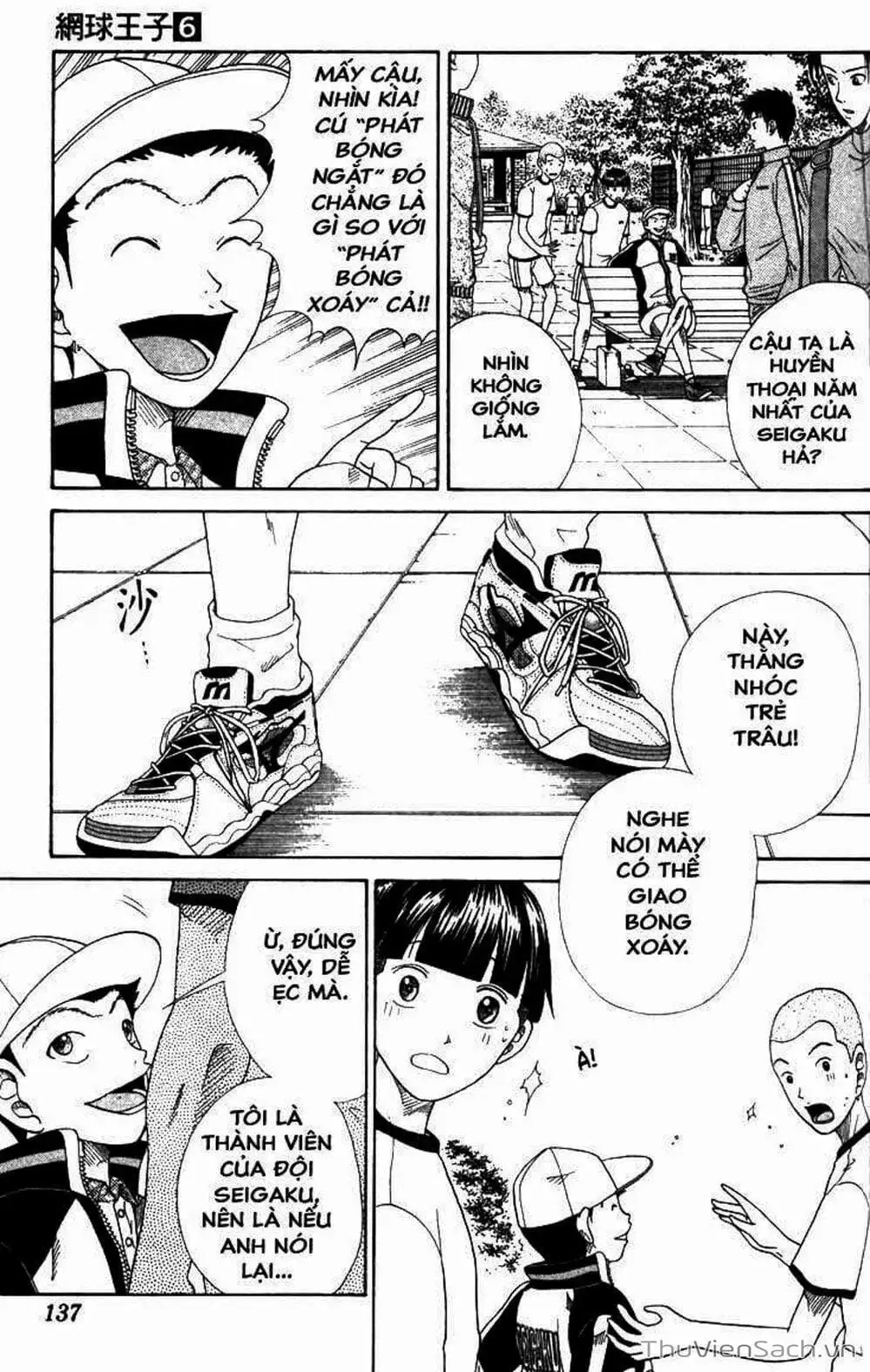 Truyện Tranh Hoàng Tử Tennis - Prince Of Tennis trang 3