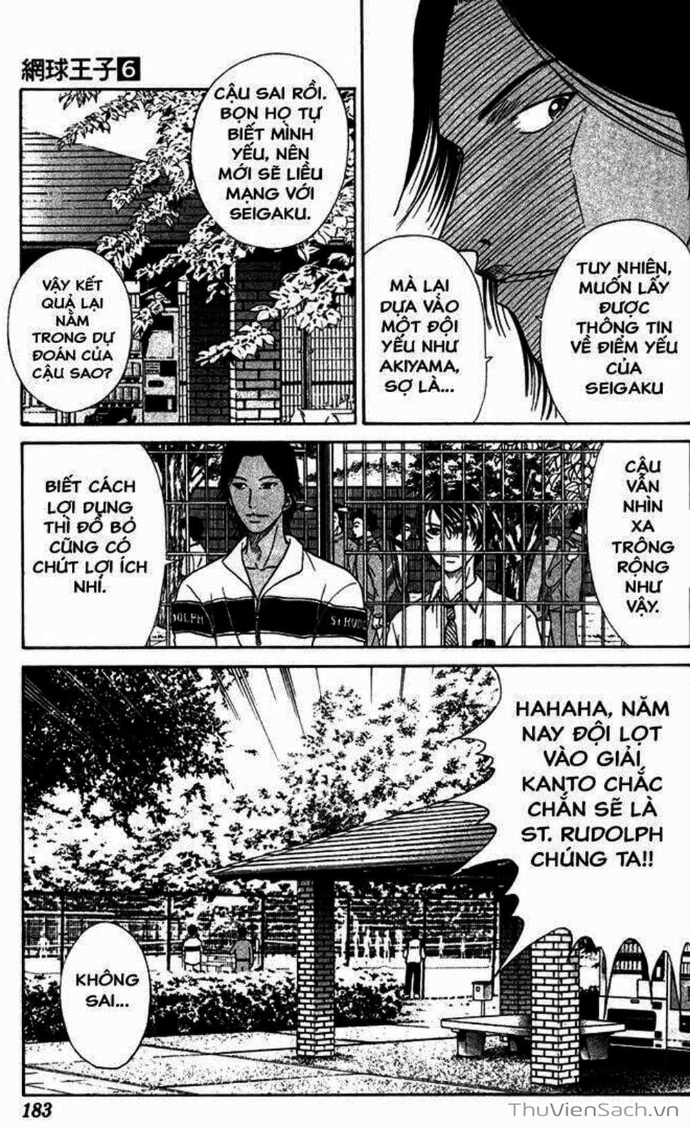 Truyện Tranh Hoàng Tử Tennis - Prince Of Tennis trang 3