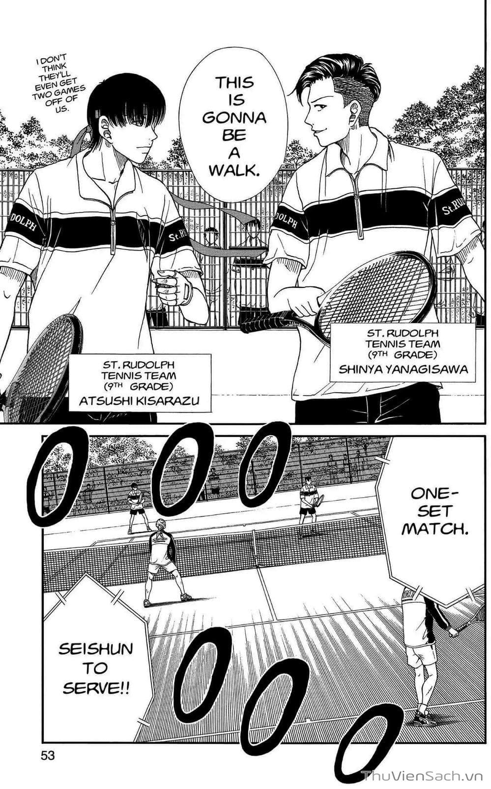 Truyện Tranh Hoàng Tử Tennis - Prince Of Tennis trang 3