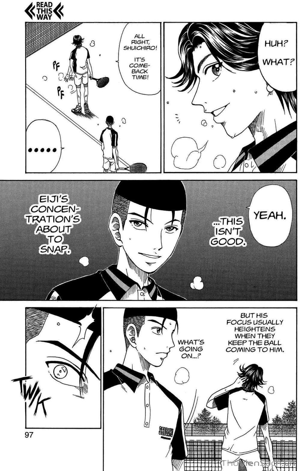 Truyện Tranh Hoàng Tử Tennis - Prince Of Tennis trang 3