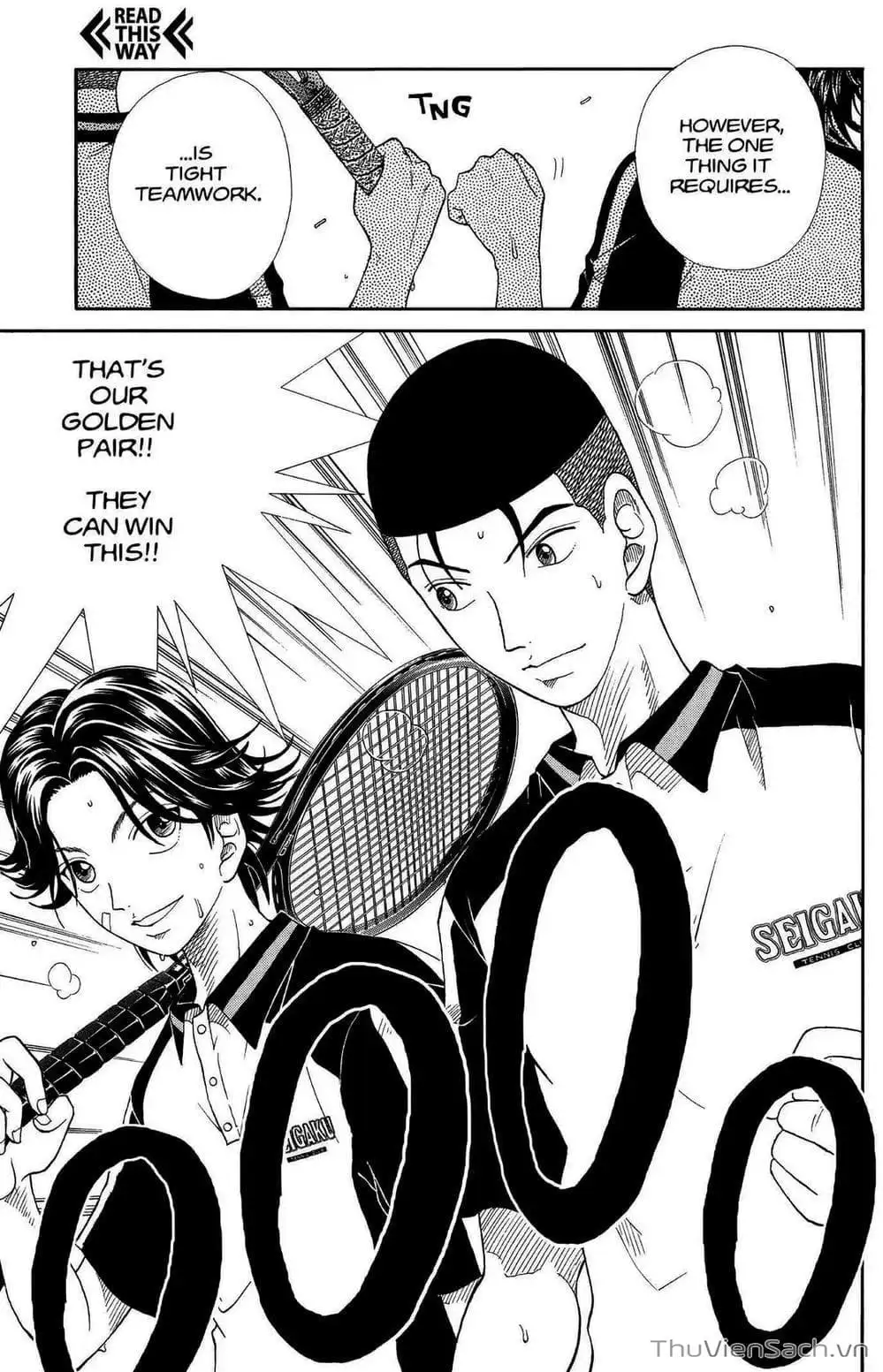Truyện Tranh Hoàng Tử Tennis - Prince Of Tennis trang 3
