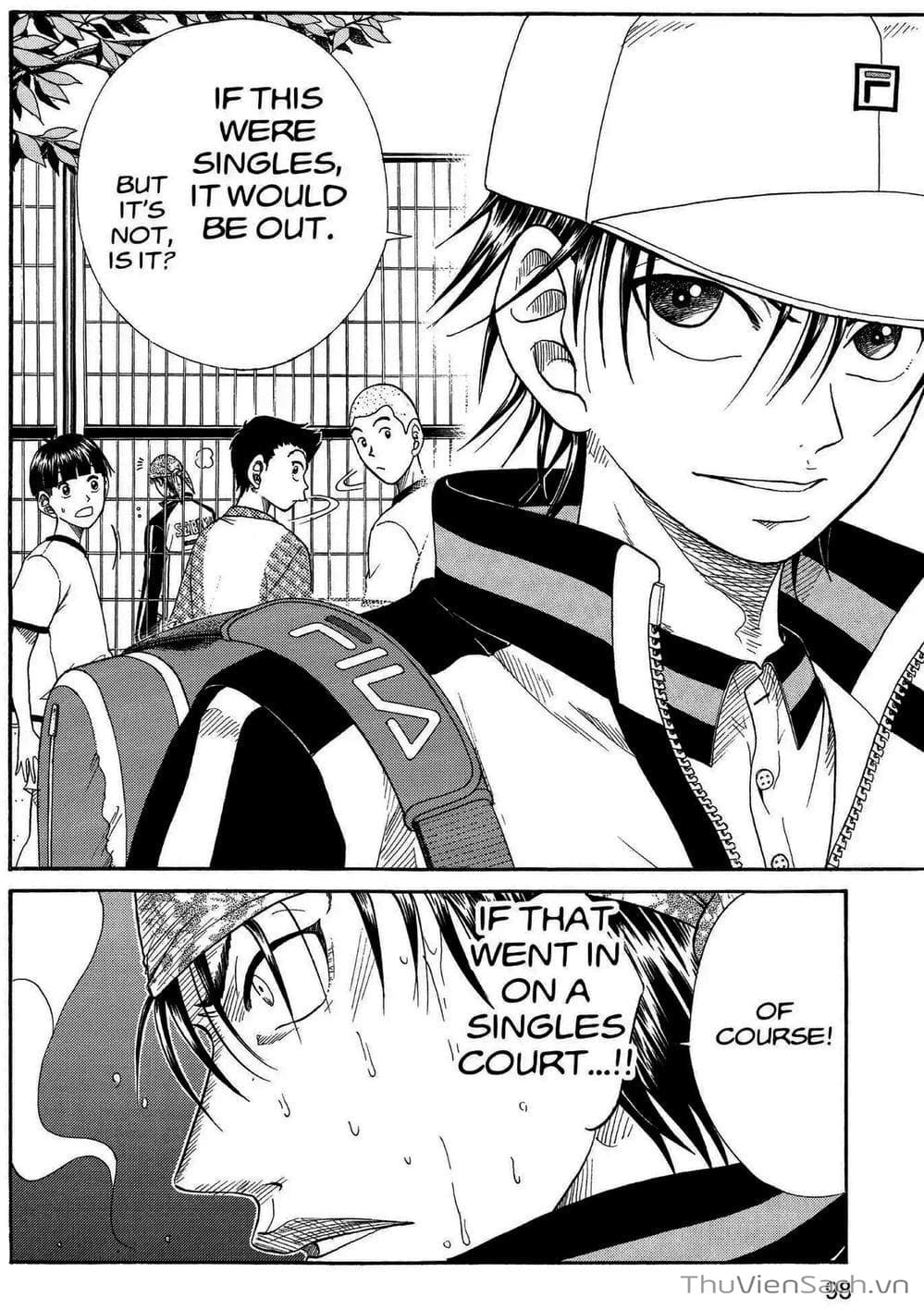 Truyện Tranh Hoàng Tử Tennis - Prince Of Tennis trang 3